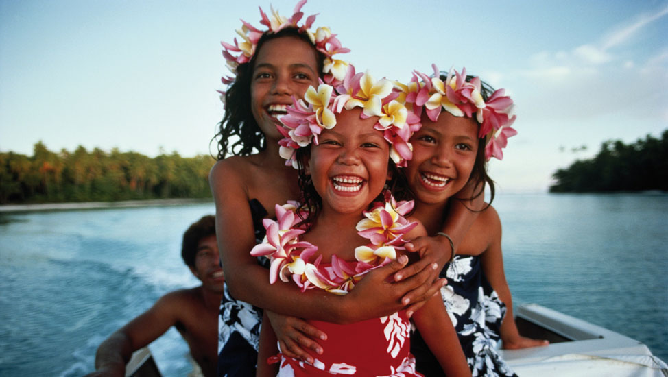 Pacific Island children